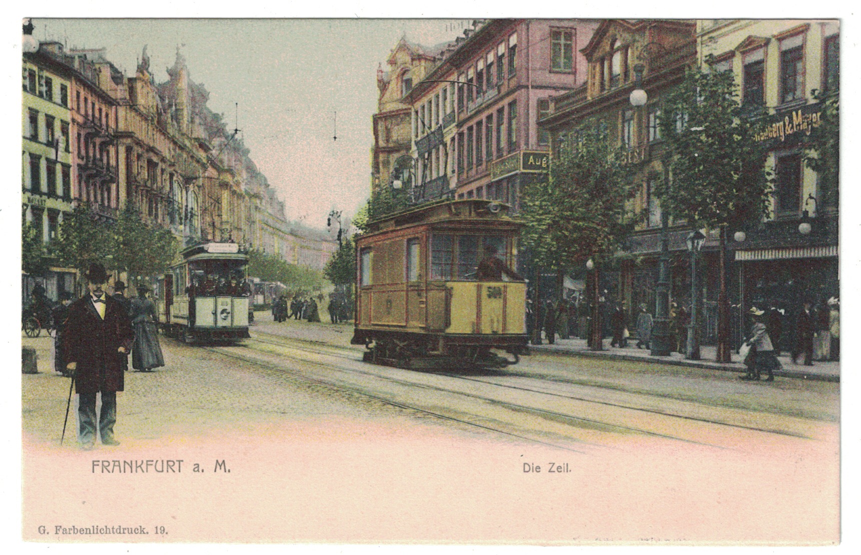 Featured image for “KW 40/2018 – Frankfurt: Hoch auf dem gelben Wagen”